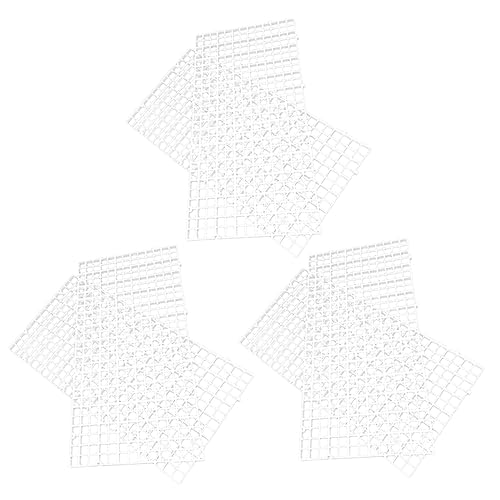 ORFOFE 6 Pack Fish Tank Isolation Board Lattice Plate Aquarium Divider Breed Fish Separator Easy Install for Freshwater Aquariums