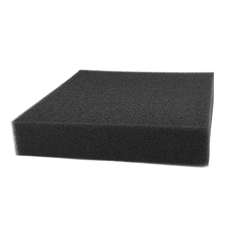 Aquarium Bio Sponge Pad Filter Media for Fish Tank,20/30/40PPI Open Cell Coarse Foam Block Foam Pre Filter Sponge (11" Lx 10.25" W x 2" H 40PPI) - size: 11" Lx 10.25"W x 2"H 40PPI