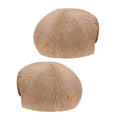 GALPADA 2pcs Coconut Shell Fish Hideout Aquarium Decoration Reptile Cave Ornament Large Size for Breeding Hiding Habitat Suitable for Shrimp Turtle Hermit Crab