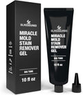 GlassGuard Miracle Mold Stain Remover Stain Gel – Heavy Duty Cleaning Gel for Grouts, Ceramic, Glass, Silicone, Caulk & More – Washing Machine Cleaner Front Loader (300 ml / 10 oz) - size: 10 Fl Oz (Pack of 1)