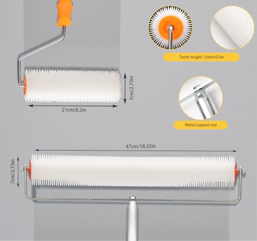 Self Levelling Cement Tool Kit, Adjustable Extension Pole, Floor Roller, Nailer Shoe, Epoxy Floor Tool, Stainless Steel Trowel, Self Levelling Rake, Cement Self Levelling Concrete Tool Kit