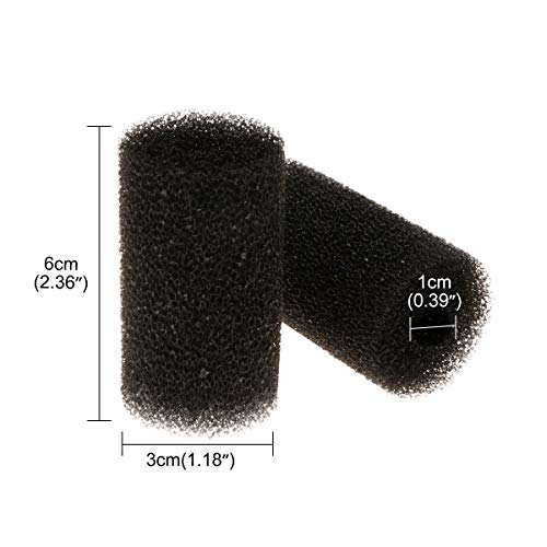 4PCS Pre-Filter Foam Sponge Roll Aquarium Filter Intake Cover for Aquarium Fish Tank(Small)