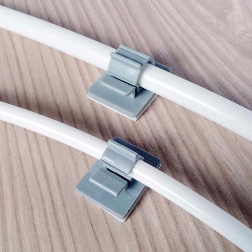 15PCS 3/8 Inch RO Tubing Holder Clips for Water Line, Self-Adhesive Cable Management Mounts for Water Filter and Under Sink Organization - size: 3/8 Inch