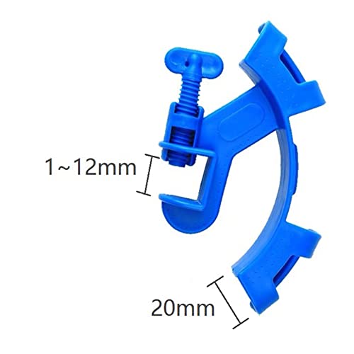 Fish for Tank Mounting Clip Water Pipe Clamp Clips Adjustable Hose Holder for 3/4" Diameters Hoses Aquarium Hose Holder Clip