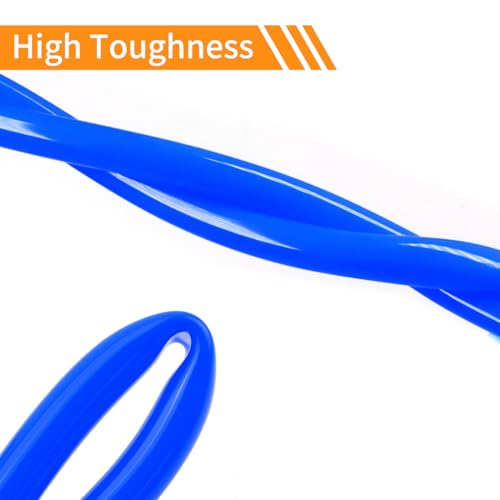 Silicone Tubes,9.84Ft 1/4" ID×5/16" OD (6mm×8mm) Blue Food Grade Silicone tubing,For Food Grade Soft Milk Beer Drink,Home Brewing Wine making, Engine,Fish Tank Air Pump - color: Blue, size: 6mm×8mm