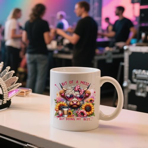 Funny UV DTF Stickers - 20 Sheets Cute Highland Cow Raccoon UV DTF Cup Wraps for 16 20 oz Glass, If I'm Moody Give Me Foody Fun Ghost Skull Butterfly Transfer Sticker Decal DIY Water Bottle Decoration - style: Funny Quotes