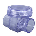 Inline One Way Non Return Valve, 5cm / 2 PVC Inline Check Valve Backwater Non Return Valve for Toilet