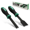 2PCS Carbide Scraper Set(1-1/4 inch & 5/8 inch),Super Gasket Scraper with Durable Tungsten Tip for Remove Gaskets, Carbon and More from Varied Surfaces - size: 1x5/8" +1x1-1/4"