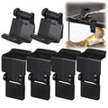 BESPORTBLE 6Pcs Reptile Terrarium Screen Clips: Secure Plastic Cage Lid Locks – Escape Proof Latch Buckles for 10-120 Gallon Snake Turtle Enclosure & Fish Tank