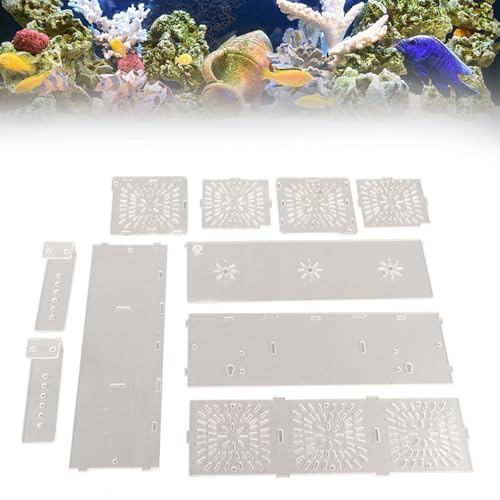 Acrylic Fish Tank Isolation Box | Adjustable Aquarium Hatchery/Breeding Box | Transparent Fish Holder with Suction Cups | 3 Sizes for Fry/Sick Fish (30CM*10CM*10CM) - size: 30CM*10CM*10CM