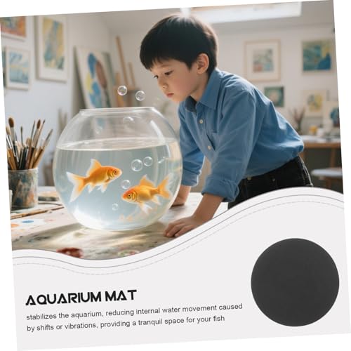 SUPVOX Aquarium Cushion Pad Non-Slip Shockproof Mat for Fish Tanks and Reptile Terrariums Base for Stable Ecosystems and Easy Cleaning - size: 12.00X12.00X1.00CM