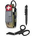 Upgrade 1000D Laser Cut Molle Tourniquet Holder, Heavy Duty Tactical Molle Tourniquet Pouch Holder - color: SET-SIMPLECP