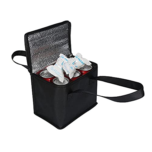 RAINBOW Dry Ice Packs for Shipping Food, Small Cold Packs for Cooler Box Bags, Leakproof Long Lasting Cold Ice Pack for Transport Frozen Food, Auto Water Absorption