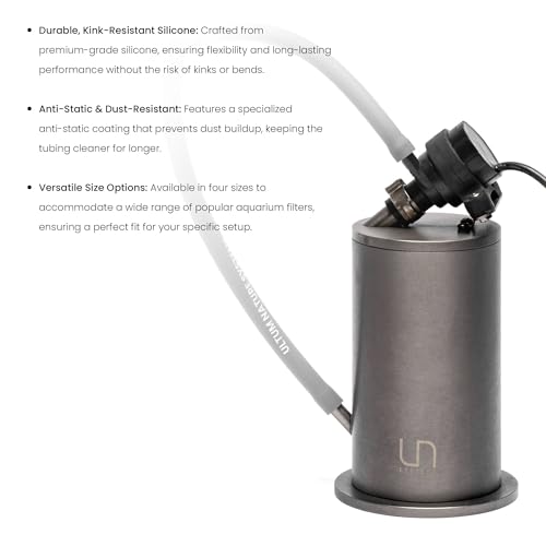 Ultum Nature Systems Pro Tubing - 5/8mm ID/OD Durable Aquarium Filter Tubing, CO2 and Airline Tubing for Fish Tanks - 1 Meter/3.28 Feet Roll