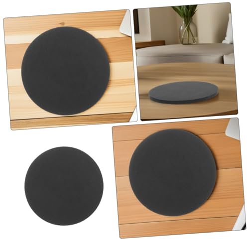 Toddmomy Fish Tank Mat Round Aquarium Pad for Micro Landscapes Soft Cushion with Non Slip Base for Shock Absorption Aquarium Accessories for Stability