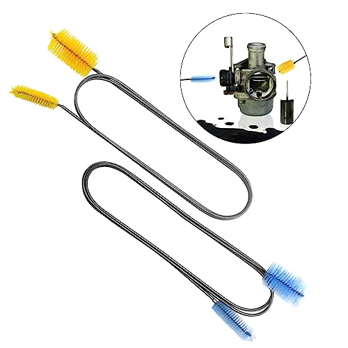 19 Pieces Tube Cleaning Brushes Set,Flexible Double-Ended Hose Brush with Stainless Steel Long Tube Cleaning Brush,Aquarium Brushes, Pipe Cleaner,Filter Brush,Drain Brush for Home Kitchen