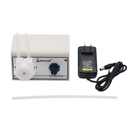 INTLLAB DIY Peristaltic Liquid Pump Dosing Pump for Aquarium Lab Analytical - size: 5~100ml/Min