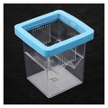 Hatching Container Pet House Floating Breeding Box for Aquarium Fish Tank Breeder(Blue) - color: Blue