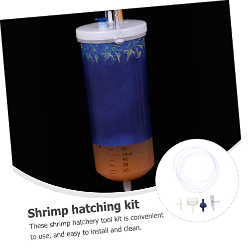 GALPADA 2 Sets of Aquarium Artemia Hatching Tools Shrimp Eggs Incubator Kit Accessories DIY Brine Shrimp Hatchery Supplies for Fish Tank