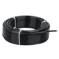 LokoCar Nylon Air Line 100ft 1/4" OD Pneumatic Nylon Tube DOT Approved SAE J844 Airline For Air Brake Tubing or Fluid Transfer Black - size: 1/4" OD 100 Feet