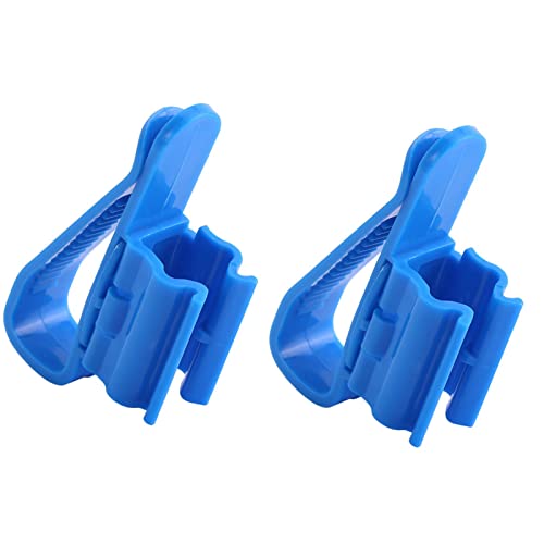 Adjustable Fish Tank Hose Clip 2Pcs, Plastic Water Pipe Tube Clamp, Universal Hose Holder for Aquarium, Bucket, Sink and Plumbing Applications