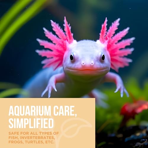 Aquarium Water Conditioner - All-in-1 Fish Tank Dechlorinator - Removes Ammonia, Nitrite, Chlorine & Chloramine, Detoxifies Heavy Metals - Freshwater & Saltwater - Treats 240 Gallons (4 fl oz) - size: 4 oz