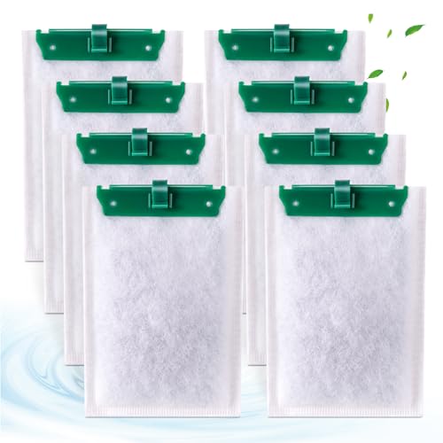 xbbwmrs 8 Count Medium Filter Cartridges Compatible with Tetra Whisper Bio-Bag Filters Medium Replacement Filter Cartridges for Whisper ReptoFilter and 10i IQ10 PF10 Power Filters -Ready to Use - size: M-8Pack