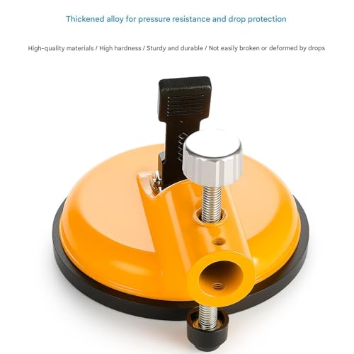 Seam Setter Stone Leveling Tool with Rubber Pad, Adjustable Height Vacuum Suction Clamp for Countertop Granite Marble Quartz Slabs