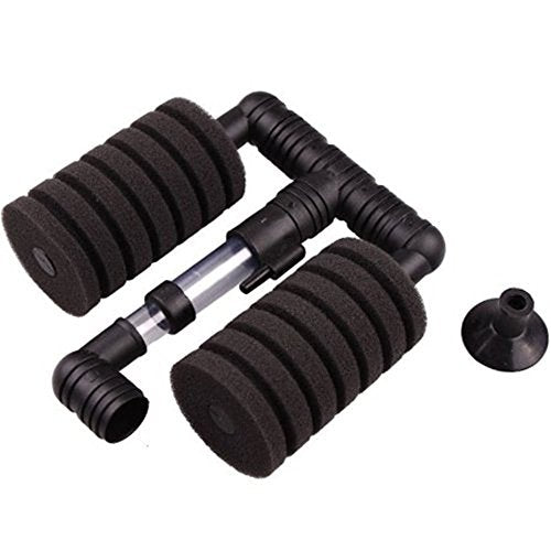 XY-2831 Air Pump Sponge Filter for Aquarium, Tank Size 10-Gallon (1-Pack)