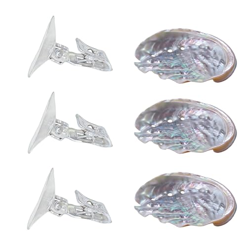 3 Pcs Betta Hammock, Rainbow Iridescent Floating Fish Cave, 3D Printed PLA Aquarium Resting Spot with Feeder Ring, Betta Hideout Shrimp Cave for Nano Tank