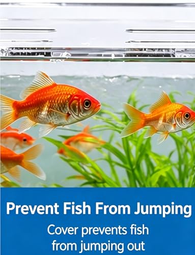 5mm Thicked Acrylic Aquarium Cover Panel Sets, Flat Fish Tank Lid with Air Slots and Feed Opening, Designed for Top Cover for Open-Top Glass Tanks(35x35cm(13.8x13.8in)) - size: 35x35cm(13.8x13.8in)
