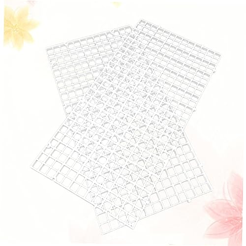 BESPORTBLE 6pcs Aquarium Isolation Panel Practical Lattice Plate for Fish Tank Easy Install Divider Suitable for Breeding and Separation White Aquarium Supplies