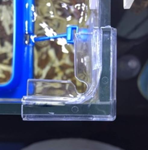 Aquarium Lid Clips Universal Lid Clips for Rimless Aquariums Rimless Clips/Fish Tank Glass Cover Clip Support Holder/Fish Tank Brackets Clip Hanger 6mm