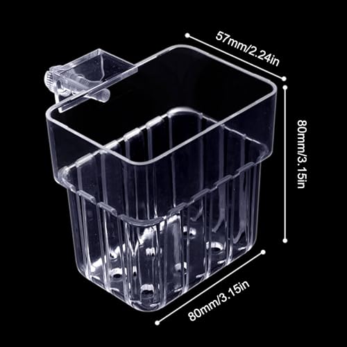 Aquarium Plant Holders, Transparent Fish Tank Pots Hanging Planter Basket Aquatic Cup for Fish Tank Hydroponic