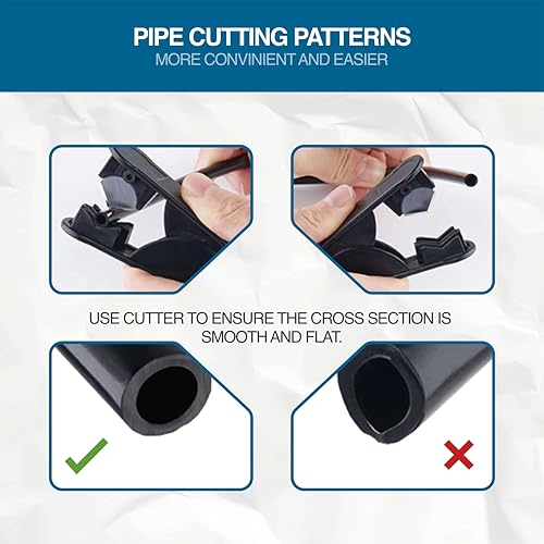 Utah Pneumatic 1/4" Air Line Tubing, 32.8ft Nylon Pa12 Hose, Dot Approved For Truck, Trailer & Industrial Use, High Pressure Flexible Pneumatic Line (black) - color: Black, size: 1/4" x 32.8 Feet