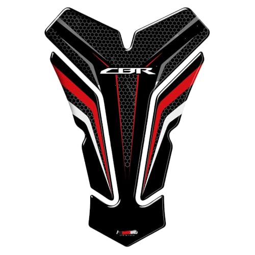 Tank Pad Sticker For CBR190 250 400 500 600R/RR Thermal Insulation, Damage Prevention, Coating Protection,The Fuel Tank Pad, CBR190 250 400 500 600R/RR Accessories (Black B) - color: Black B
