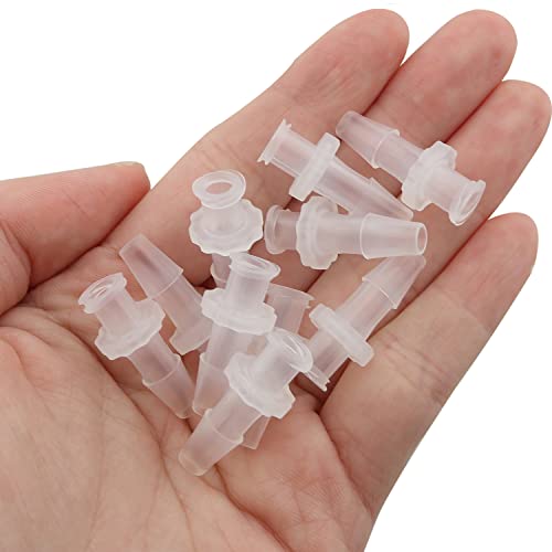 MEETOOT 10pcs Female Luer Lock 3/16" Polycarbonate Hose Barb Adapter for Laboratory Biochemical/Analytical Instruments, Food Machinery and Aquarium Equipment - size: 3/16Inch