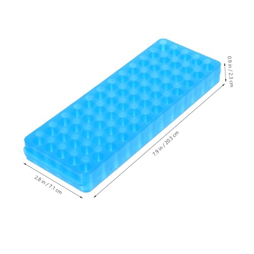 PRETYZOOM Test Tube Holder Rack Slot Organizer for Testing Tubes Storage for Scientific Experiments and Laboratory Use