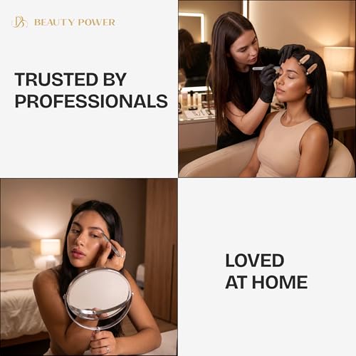Beauty Power Tweezers for Women Facial Hair: Ultra Precision Tweezers for Women & Men, Sharp Slant Tweezer for Eyebrows, Ingrown Hair Removal. Professional Plucker + Case, German Stainless Steel Gray - color: Grey