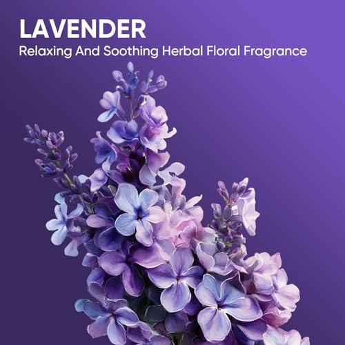 30Ct Aromative Toilet Brush Refills, Toilet Bowl Cleaner Refills, Double-Layer Cleaning Pads Added, Compatible with Most Toilet Brushes，Lavender（Patented） - color: Lavender