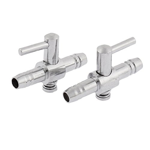 uxcell Water Air Flow Control Valve for Aquarium Fish Tank 3mm Tube Dia 2pcs