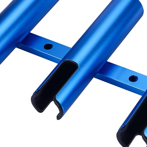 Aluminum Fishing Boat Rod Holder,3/4 Link Tube Aluminum Rod Rack, Suit Boats & Yacht ,Silver