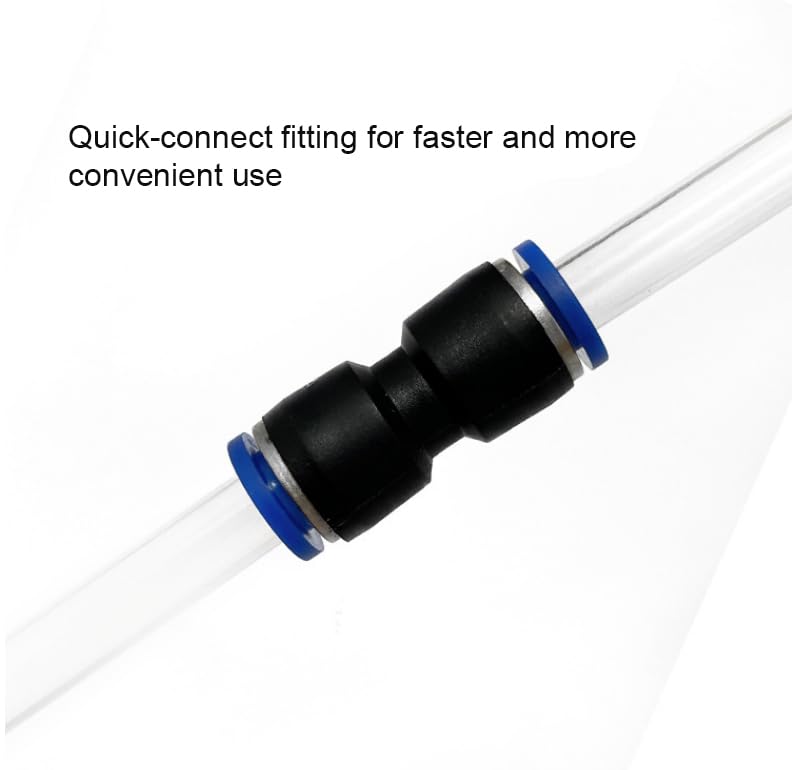 Aquarium Siphon Water Changer Kit Manual Gravel Vacuum with 5.25ft Hose 2 Rigid Tubes Total 7.2ft Air Bulb Flow Control Valve Duck Bill Head for Fresh and Saltwater Tanks