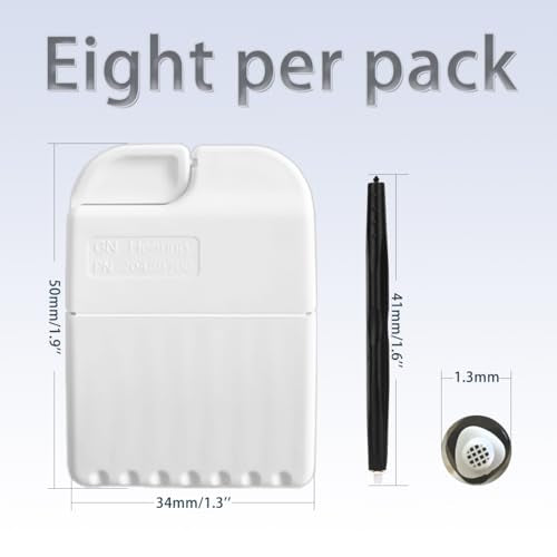 GN Wax Guards PN 20439700 Filters for Resound/phonak/Unitron/Resound/Beltone/Widex Heaing Aids with Cleaning Brush Tools Kit and Carry Case-3packs