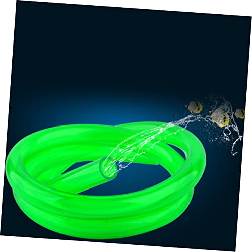 COLLBATH 2M Silicone Flexible Airline Tubing for Aquariums Terrariums Hydroponics Green Compatible with Air Pumps Filtration Systems and Air Stones