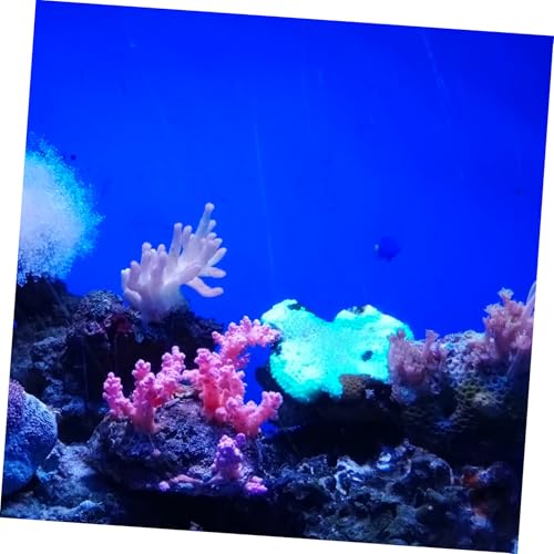 HANABASS Aquarium Background Paper Aquarium Wallpaper Fishtank Background Sticker Fish Tank Backing Background Wallpaper for Tank Aquarium Sticker Aquarium Underwater Poster PVC Blue - color: Blue