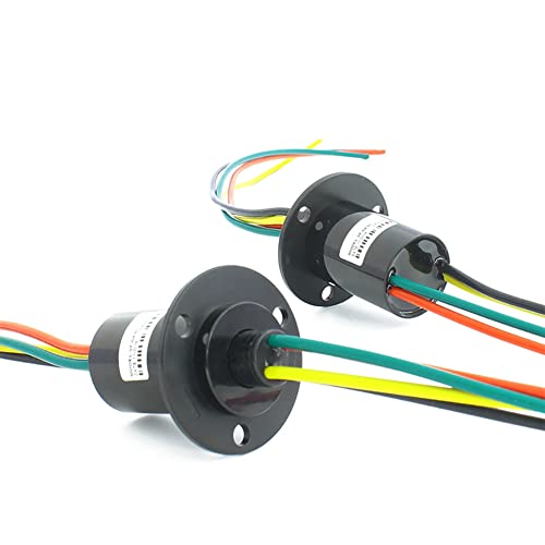 Slip Ring Electrical Slip Ring Motor Slip Ring Rotating Connector Slip Ring Electrical Connector Slip Ring Connector 4 Wires 30A Diameter 30mm - style: 4 Wires 10-30A Diameter 30mm