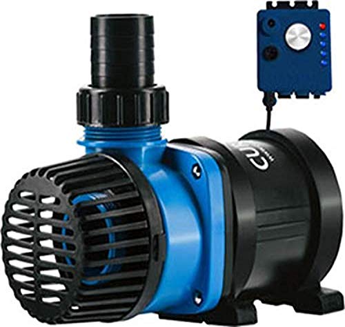 CURRENT USA eFlux DC Flow Pump with Control 1900 GPH | Loop Controllable Aquarium DC Return 380-1900 GPH | Quiet, Submersible or External | Fish Tank, Sump, Pond, Freshwater and Saltwater Marine Use - size: 1900 GPH