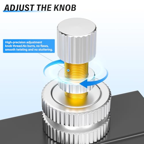 TAILONZ PNEUMATIC 1/4 Inch NPT Air Flow Control Valve with Push-to-Connect Fitting, in-Line Speed Controller Union Straight RE-02