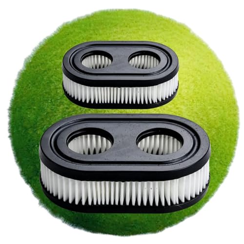 (2PK) 593260 798452 334404 Air Filter for Lawn Mower Air Cleaner Compatible with B&S 550ex 675exi 725exi Series 4247 5432 5432k 09P00 09P702 Engine Parts Fits Troy Bilt TB110 TB200 - style: 2PK 593260 Filters
